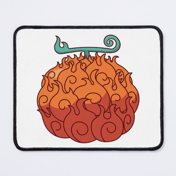 One Piece Ace Devil Fruit Pixel Art (Mera Mera) Sticker for Sale by  SnailKisses