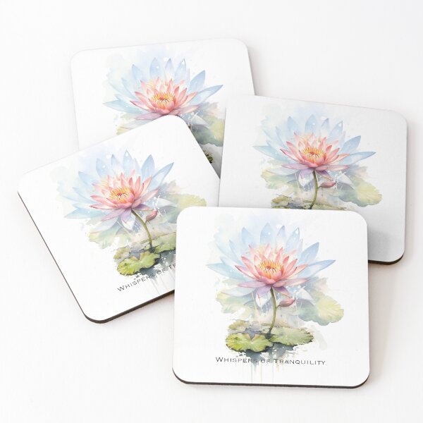 Item preview, Lotus, Water Lily : Whispers of Tranquility designed and sold by daldashop.
