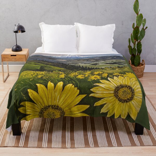 Artikelvorschau, Sonnenblumenfeld entworfen und verkauft von alsbydesign.
