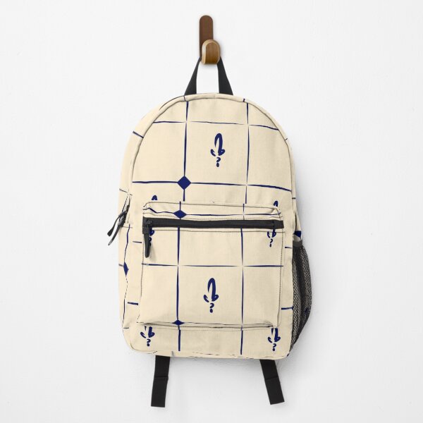 Item preview, Fluer de Tile (navy) designed and sold by TeefGape.