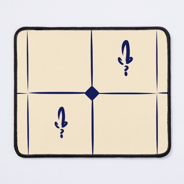 Item preview, Fluer de Tile (navy) designed and sold by TeefGape.