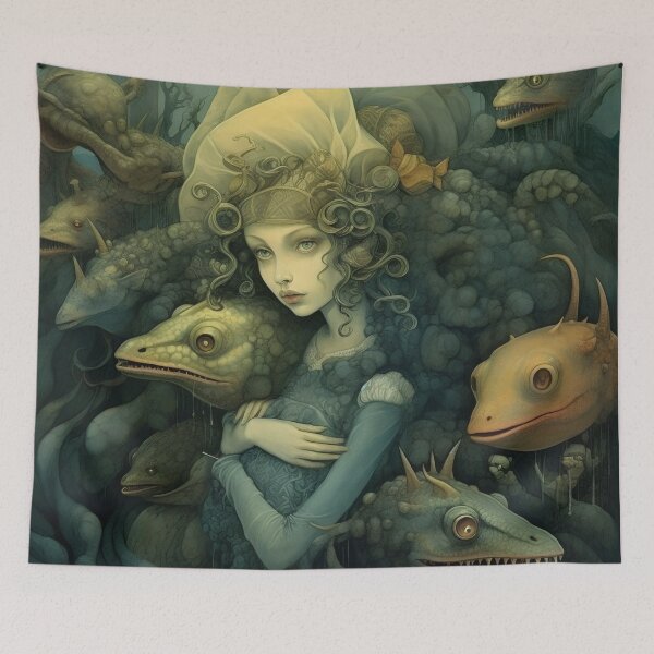 Item preview, Lullaby for Lizards designed and sold by TheUncannyDGA.
