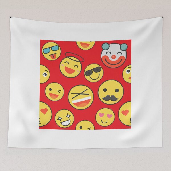 Item preview, Emoji Pattern designed and sold by HolDouga.