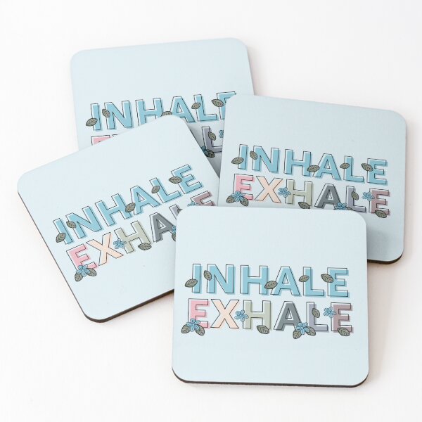 Item preview, Inhale Exhale designed and sold by SavannahLilyDesigns.