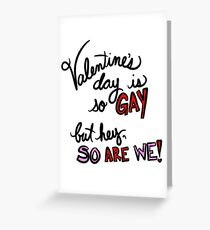 Gay Valentine Greeting Card