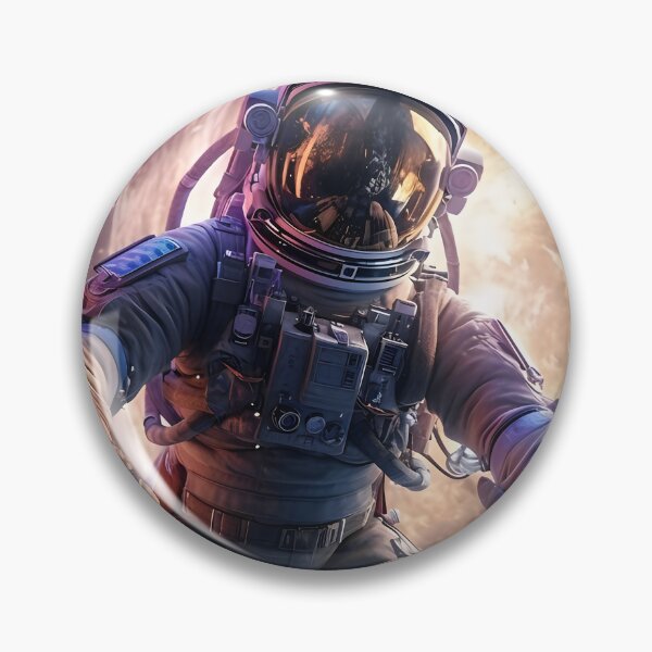 Item preview, Exploring cosmic limits: An astronaut immersed in the vastness of space. designed and sold by InsaneLEDP.