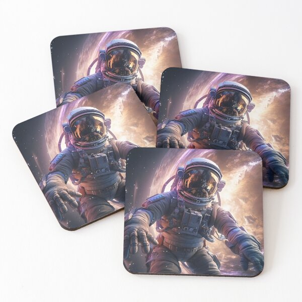 Item preview, Exploring cosmic limits: An astronaut immersed in the vastness of space. designed and sold by InsaneLEDP.
