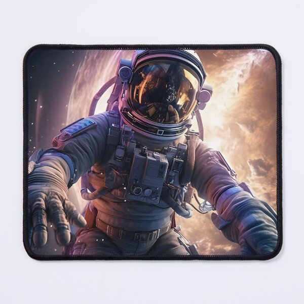 Item preview, Exploring cosmic limits: An astronaut immersed in the vastness of space. designed and sold by InsaneLEDP.