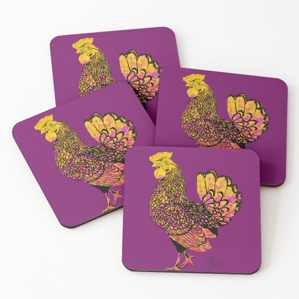 Item preview, Abstracted Chicken 1 designed and sold by Zia Frazier.
