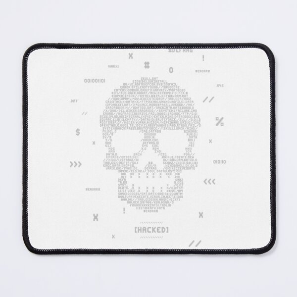 Item preview, Hacker skull designed and sold by HelloWorldRei.