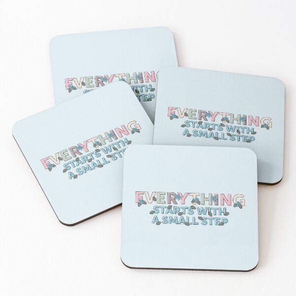 Item preview, Everything Starts with a Small Step designed and sold by SavannahLilyDesigns.