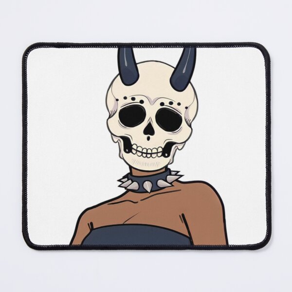 Item preview, skeleton head of girl t shirt designed and sold by HelloWorldRei.