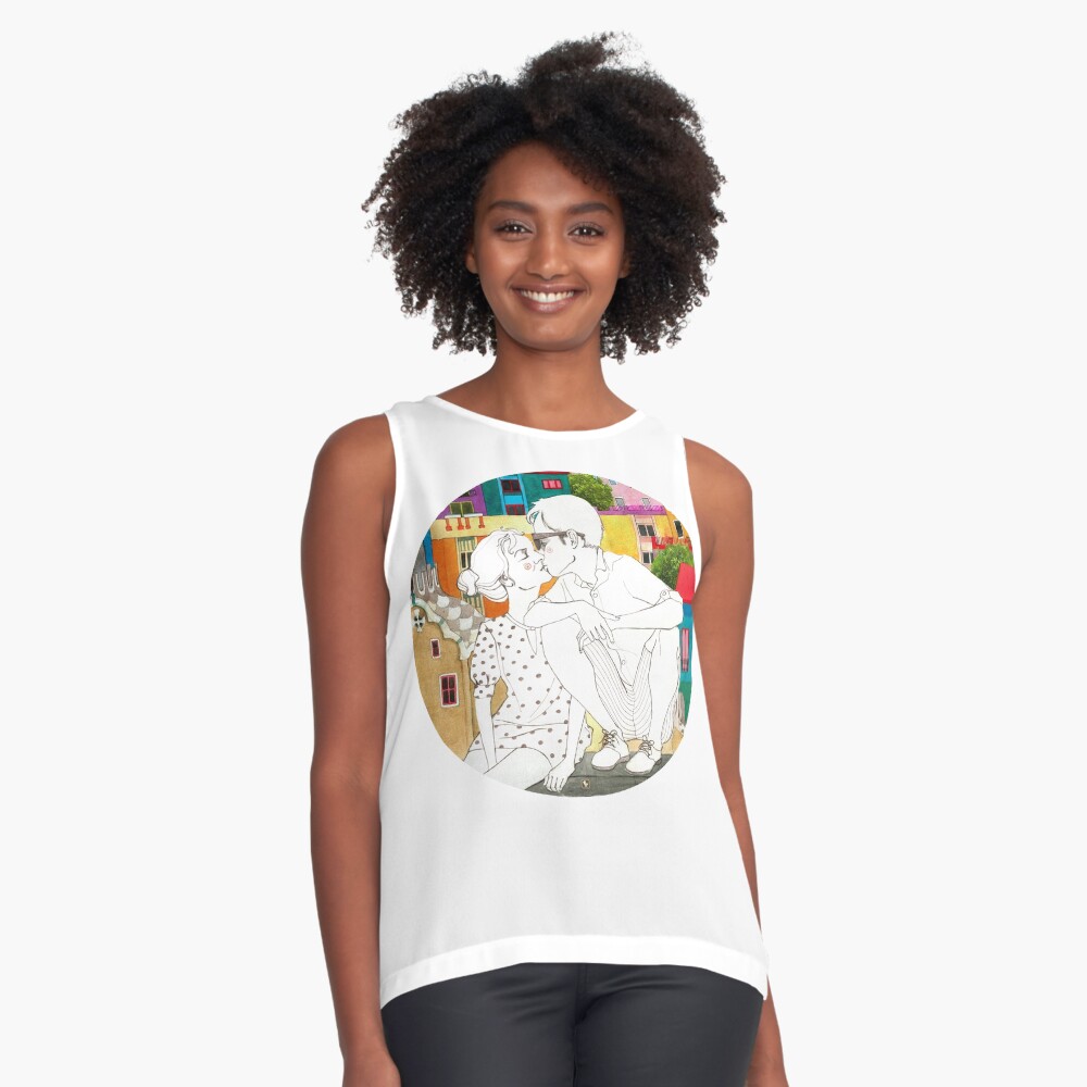 Item preview, Sleeveless Top designed and sold by rebekkaivacson.