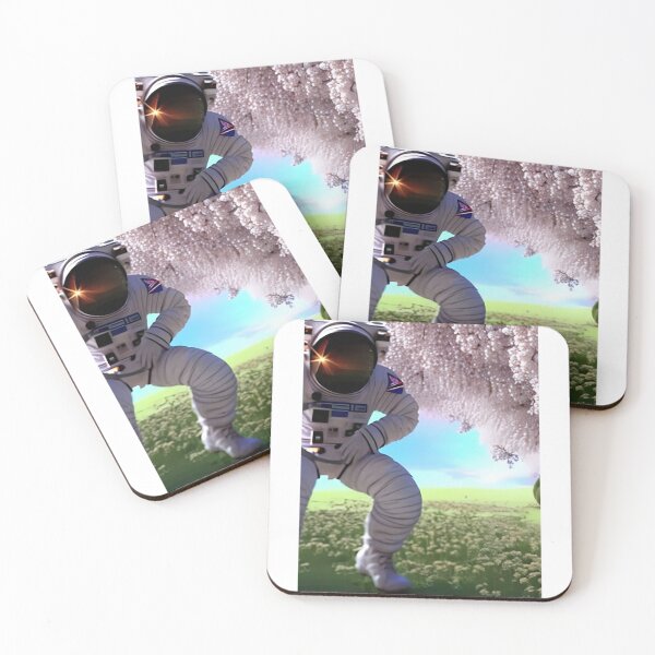 Item preview, Astronaut in the Forest - cute designed and sold by HelloWorldRei.