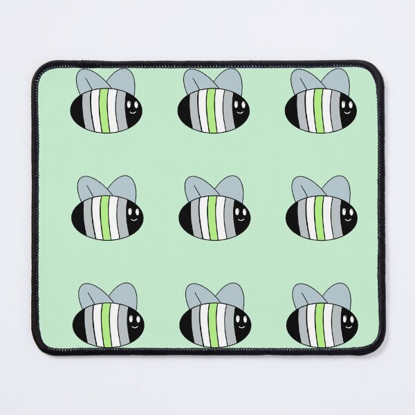 Item preview, Agender flag bee designed and sold by bookwoof.