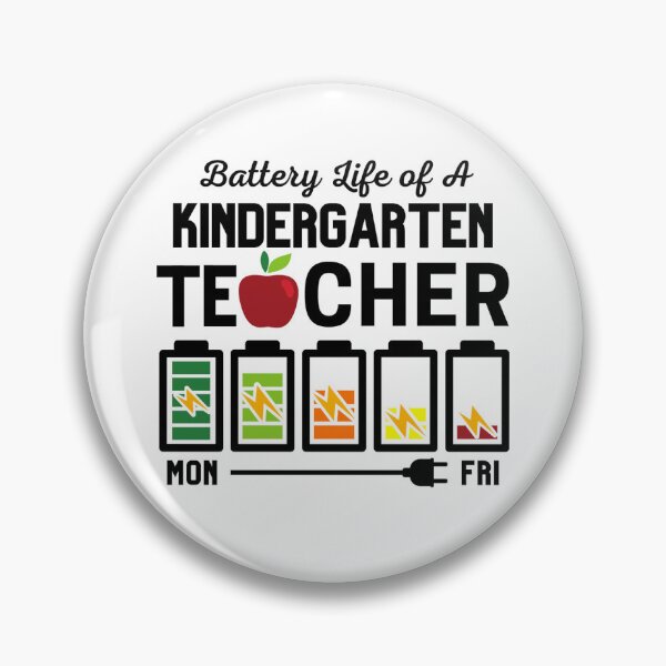 Item preview, Battery Life Of A Kindergarten Teacher Mon to Fri designed and sold by simmoredsign.