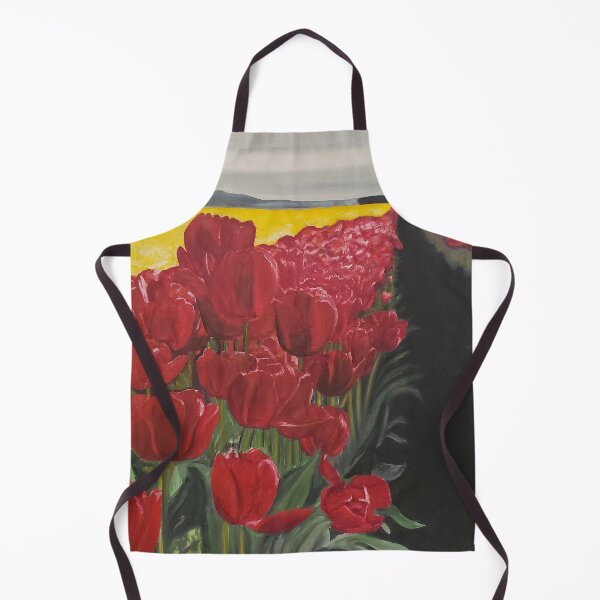 Item preview, Red Tulip Field designed and sold by alsbydesign.