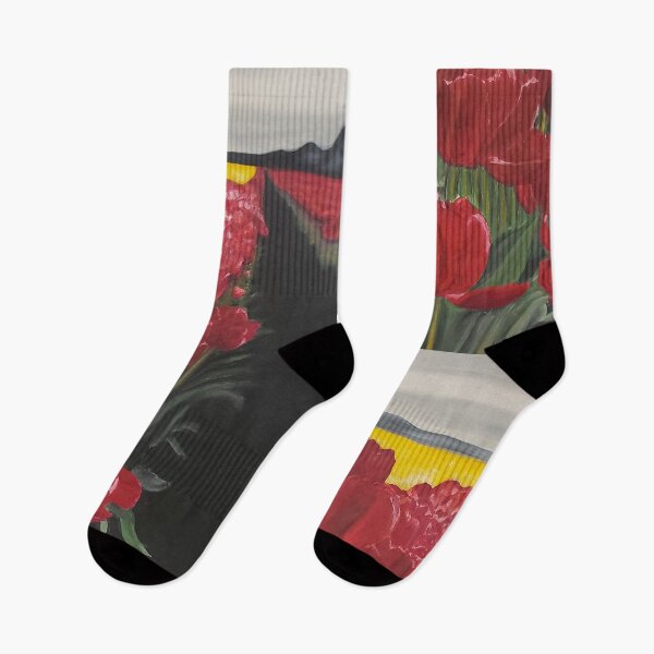 Item preview, Red Tulip Field designed and sold by alsbydesign.