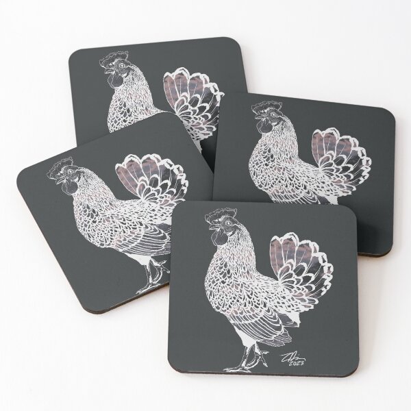 Item preview, Abstracted Chicken 4: Insomnia designed and sold by Zia Frazier.