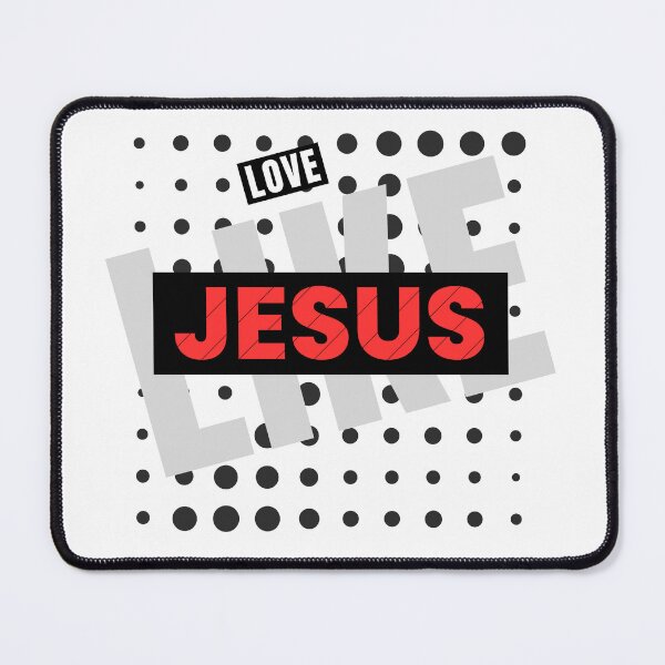 Item preview, Love Like Jesus Typography designed and sold by indepthdesigns.