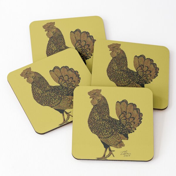Item preview, Abstracted Chicken 5 designed and sold by Zia Frazier.