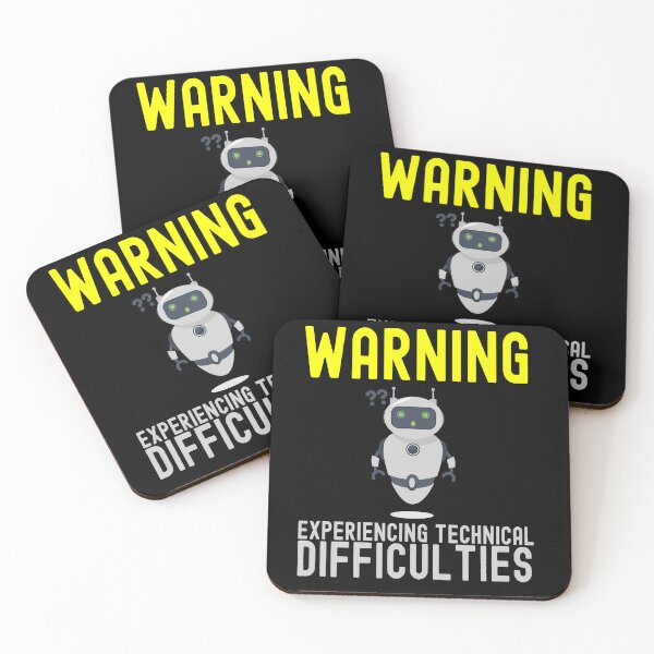 Item preview, Error 404: Robot Brain Malfunction - Proceed with Caution! designed and sold by MandoMc-Designs.