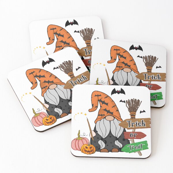 Item preview, Trick or treat Halloween theme Gnomes  designed and sold by AuntKatesDesign.