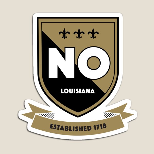 New Orleans Saints Night Superdome Who Dat Nation Louisiana State Die-cut  MAGNET