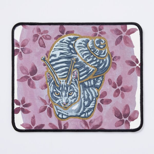 Item preview, Grey Tabby Cat Snail designed and sold by RaLiz.