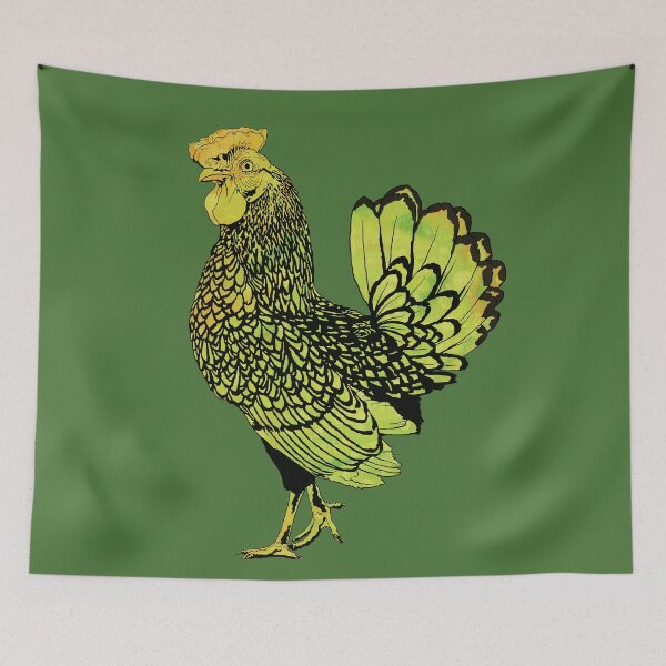 Item preview, Abstracted Chicken 6 designed and sold by Zia Frazier.