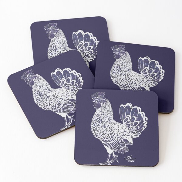 Item preview, Abstracted Chicken 7 designed and sold by Zia Frazier.