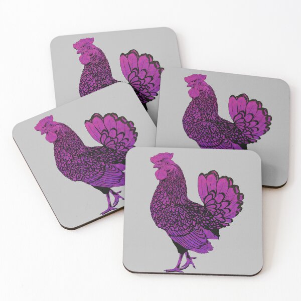Item preview, Abstracted Chicken 8: Bisexual Pride designed and sold by Zia Frazier.