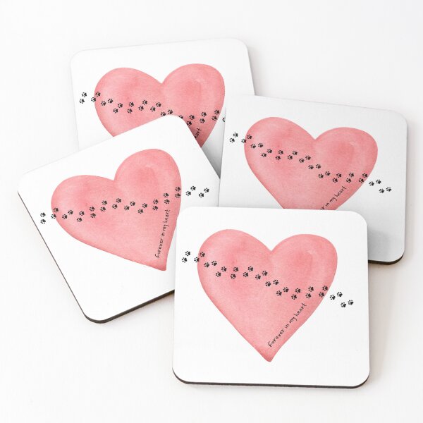 Item preview, Forever in My Heart--Dog or Cat Pawprints designed and sold by SerenityDesigns.