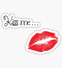 Kiss Me (Valentine) Sticker