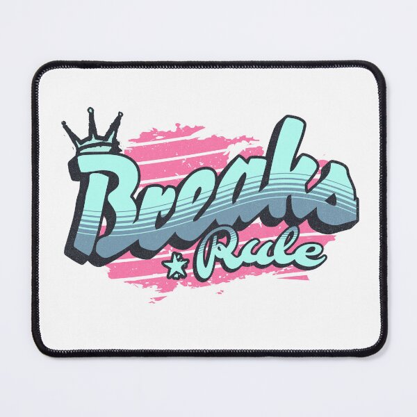Item preview, BREAKS - Rule (pink/blue) designed and sold by Discothreadz.