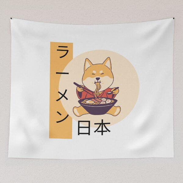 Item preview, kawaii vintage style japenese ramen cat designed and sold by Hasithasu.