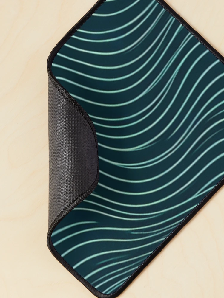 Thumbnail 2 of 5, Mouse Pad, Abstract Waves designed and sold by InfinityPattern.