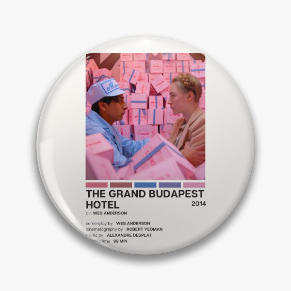 Item preview, The Grand Budapest Hotel (2014) Movie Poster designed and sold by YellowishCat15.