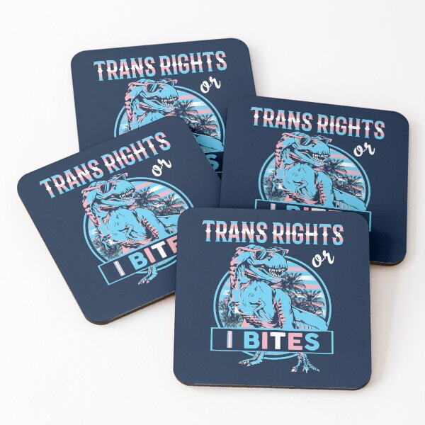 Item preview, Trans Rights or I Bites, Tyrannosaurus, Trex designed and sold by miccoby4.