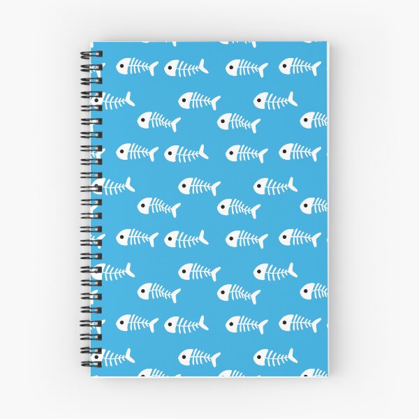 Item preview, White Fish Bone Blue Pattern designed and sold by Moyanana.