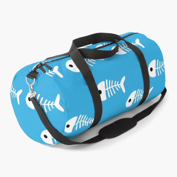 Item preview, White Fish Bone Blue Pattern designed and sold by Moyanana.