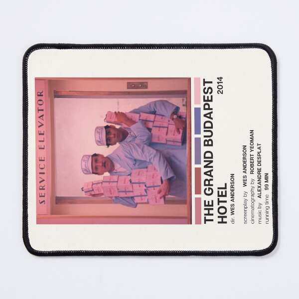 Item preview, The Grand Budapest Hotel (2014) Movie Poster designed and sold by YellowishCat15.