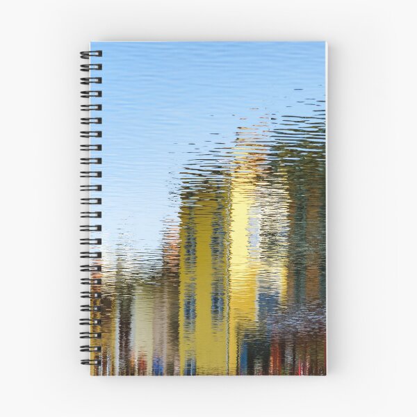 Item preview, Colorful houses reflecting in the river water, sunny autumn day, France designed and sold by Alexander Sorokopud.