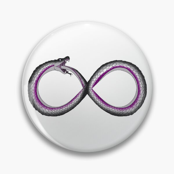 Item preview, Asexual Pride Serpent designed and sold by marsthefool.