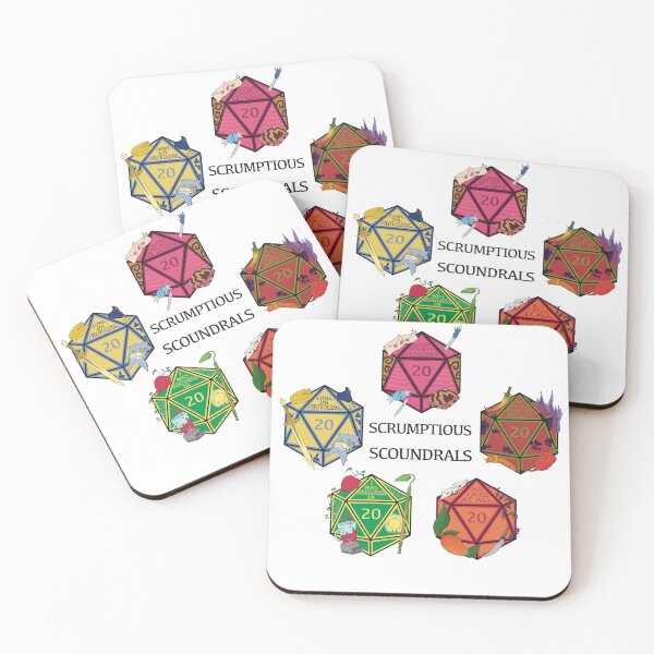 Item preview, The Ravening War Scruptious Scoundrals Dice Set designed and sold by citrinecreates.
