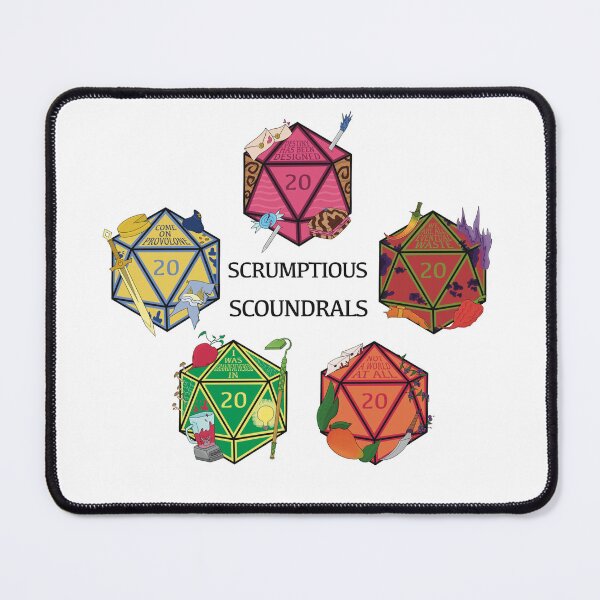 Item preview, The Ravening War Scruptious Scoundrals Dice Set designed and sold by citrinecreates.