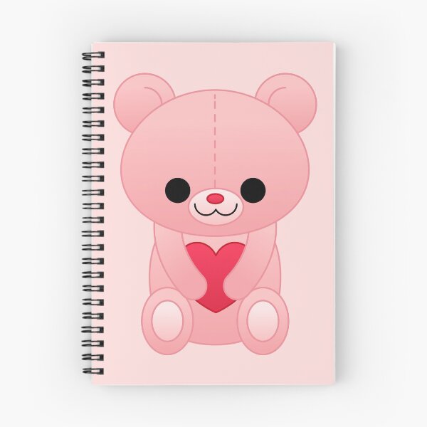 Item preview, kawaii Valentines day teddy bear designed and sold by kittybox.