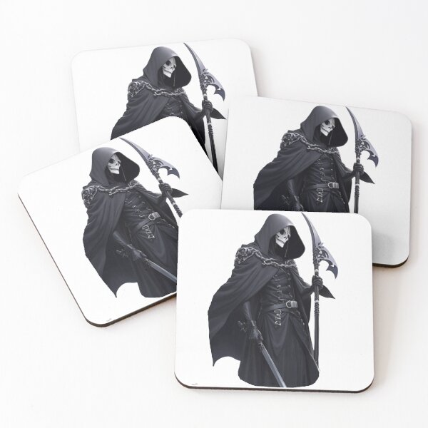Item preview, Caveira com manto e capuz designed and sold by AdesivosTop.