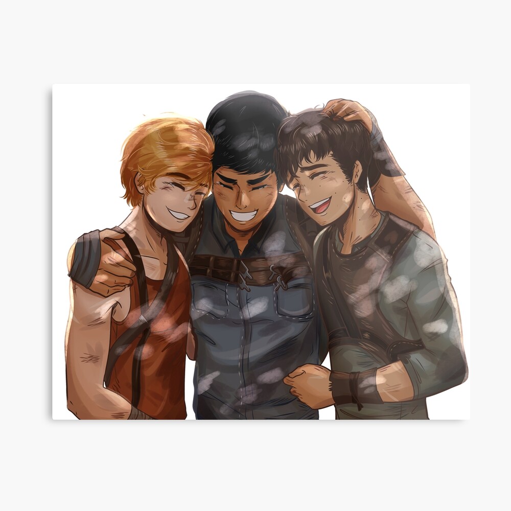 Newt, Minho and Thomas