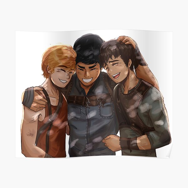 Newt, Minho and Thomas Poster
